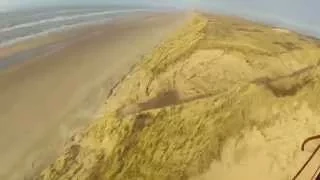 Touching the dunes - Soaren Wijk aan Zee 27 januari 2015