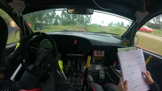 On-Board / Aaron Zorrilla- Carolina Abascal / TC4-Rallysprint de Reocin 2023 / Renault Megane Coupe