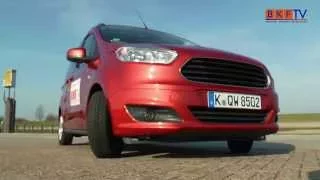 Ford Tourneo Courier im Fahrzeugtest - BKF TV Fahrzeugtest Taxi