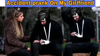 Real Accident Prank On My Girlfriend |(Gone Emotional 😢) |@AwaisBhatti28