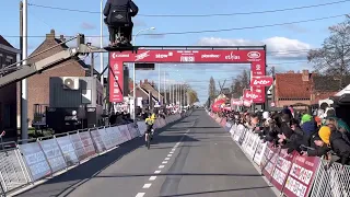 Jarno Widar wins Kuurne Brussel Kuurne u19 2023