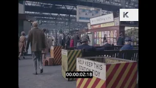 1960s Waterloo Station London on 35mm