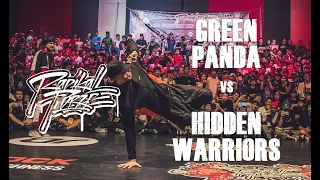 RADIKAL FORZE JAM 2019 | TOP 16 BBOY 4vs4 | GREEN PANDA vs HIDDEN WARRIORS