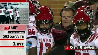 NCAAF 2021 Week #11 - NC State Wolfpack @ Wake Forest Demon Deacons