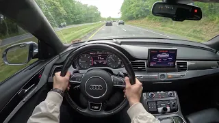 2015 Audi S8 4.0T Quattro - POV Test Drive | 0-60