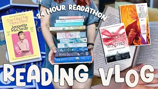 Randomly Selecting Books To Read For 24 Hours ⏰ READING VLOG