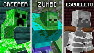 😱 10 Mobs e suas VERSÕES MUTANTES no Minecraft