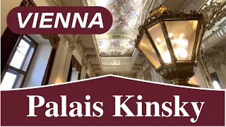 Palais Kinsky 🇦🇹 VIENNA AUSTRIA April  2022  - Walking Tour - 4K