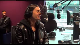 Jared Leto chats with Radio 1's Grimmy Pt 1