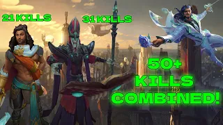 AKSHAN AND KARTHUS COMBINE FOR 52 KILLS!! DIAMOND RANKED FLEX GAMEPLAY