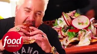 Guy Fieri Tries Some Insanely Delicious Mexican Seafood | Diners, Drive-Ins and Dives