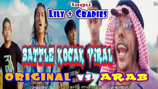 BATTLE kocak lagu VIRAL                                Arab vs Original