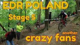 Crazy fans at Stage 5 DH+ // EDR POLAND // BIELSKO BIALA // DH // RAW