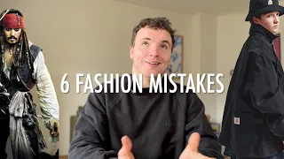 6 COMMON FASHION MISTAKES WE SHOULD STOP MAKING