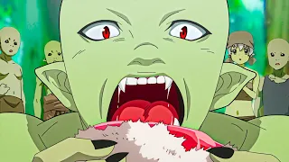 Reborn a weak goblin but uses power stealing ability from eating to become Goblin King | Anime Recap