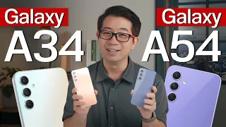 Galaxy A54 5G และ Galaxy A34 5G ยกโฉมใหม่ ทั้งดีไซน์ และ สเปค