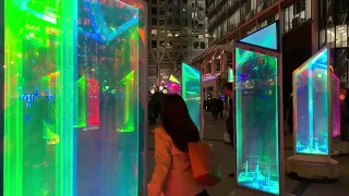 Canary Wharf Winter Lights 2019