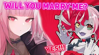 Calli gets TRICKED into saying "WILL YOU MARRY ME" [Hololive EN/ID]