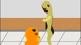 SCP-999 vs SCP-173 | Stick Nodes Animation