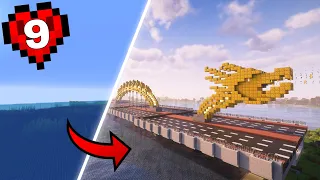 I build the Da Nang DRAGON BRIDGE in Minecraft and it's AMAZING! Minecraft Hardcore MODE ON!