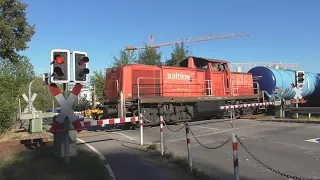 Bahnübergang // Železniční přejezd Villingen-Schwenningen  #2 [D] - 12.8.2022