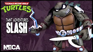 NECA Teenage Mutant Ninja Turtles Adventures Slash Figure @TheReviewSpot