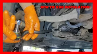 MERCEDES E CLASS W211/212 OUTER AND INNER TIE ROD REPLACEMENT!