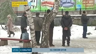 В городе Попасная Луганской области огонь не утихает уже пятый день