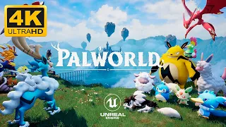 TRAILER Palworld | Pokemon Like Gameplay Unreal Engine HD 4K 2022