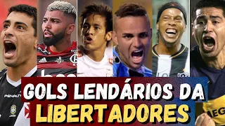 GOLS Mais Inacreditáveis e EMOCIONANTES do Futebol na LIBERTADORES! PART. 1 - HD