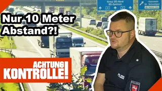 10 Meter Abstand!? "So dicht fährt niemand versehentlich auf!"|1/2| Kabel Eins | Achtung Kontrolle