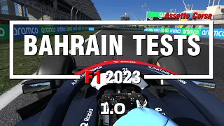 Assetto Corsa - Bahrain Formula 1 2023 Winter Tests Extension 1.0