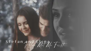 Stefan and Elena {If you met me first}