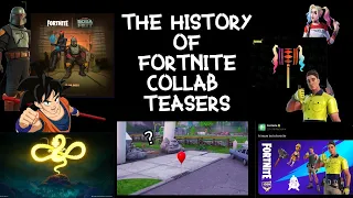 The history of FORTNITE COLLAB TEASERS?!
