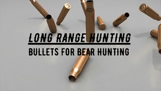 Bullets, calibers, and cartridges for bear hunting.