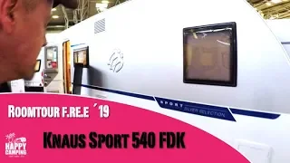 Vorstellung Roomtour Knaus Sport 540 FDK Silver Selection | Happy Camping