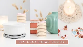 Easy DIY Polymer Clay Projects | Oven Bake Clay Decor