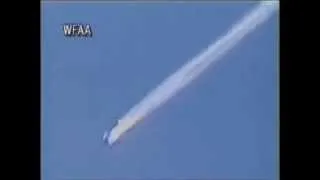 RARE! Space shuttle Columbia Explosion footage