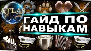 Atlas полная русификация и гайд по скилам + калькулятор навыков