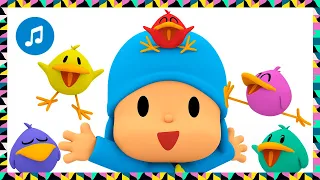 🐦 Five Little Birds | Nursery Rhymes & Baby Songs - Pocoyo