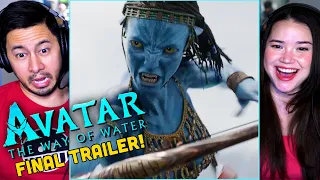 AVATAR: THE WAY OF WATER Final Trailer Reaction!! | Avatar 2 | James Cameron