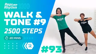WALK and TONE  •  2500 STEPS  • Walking Workout #93 • Keoni Tamayo