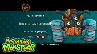 How to get Rare Knucklehead - Magical Sanctum (My Singing Monsters 4.1.3) MSM