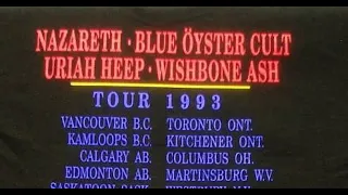 Backstage Wishbone Ash Uriah Heep Blue Oyster Cult Nazareth 1993