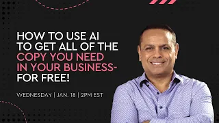 How to use AI to get all of the copy you need in your business- for free!