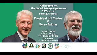 Reflections on The Good Friday Agreement: 25 Years of Peace & Progress