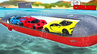 НАШЁЛ ВСЕ BUGATTI В ПОДЛОДКЕ! БИТВА АВТОУГОНЩИКОВ В ГТА 5 ОНЛАЙН! БИТВА ВОРОВ GTA 5