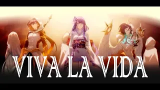 Viva La Vida - The Powers of Teyvat - GENSHIN IMPACT AMV