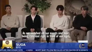 [Eng sub] BTS and President Moon interview with ABC on GMA