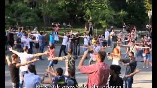 'Перестрелки' флешмоб в Одессе